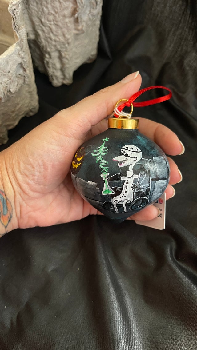 Hand Painted Holiday Ornaments  East Twin Arts by Christine Van
